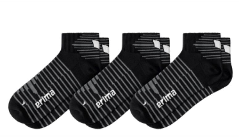 Erima 3-Pack Kurzsocken