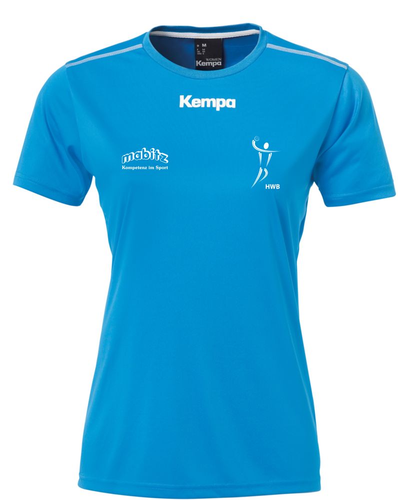 Basic Poly Shirt Damen